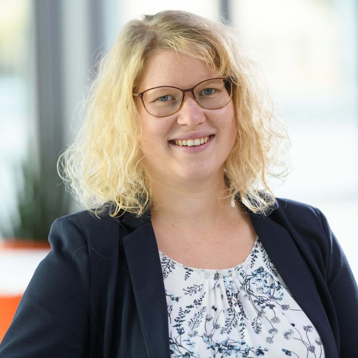 Portrait of an employee of Knauf Gips KG in Kitzingen, Germany