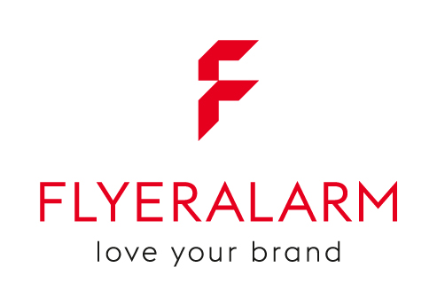Logo der Firma Flyeralarm in Würzburg in Mainfranken