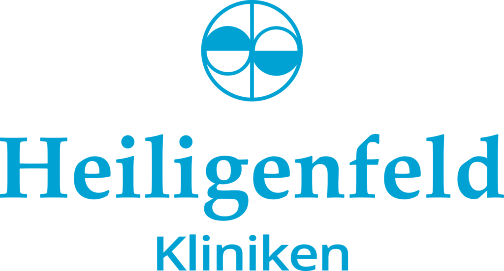 Logo der Heiligenfeldkliniken, Heiligenfeld GmbH, Gesundheitseinrichtungen in Mainfranken